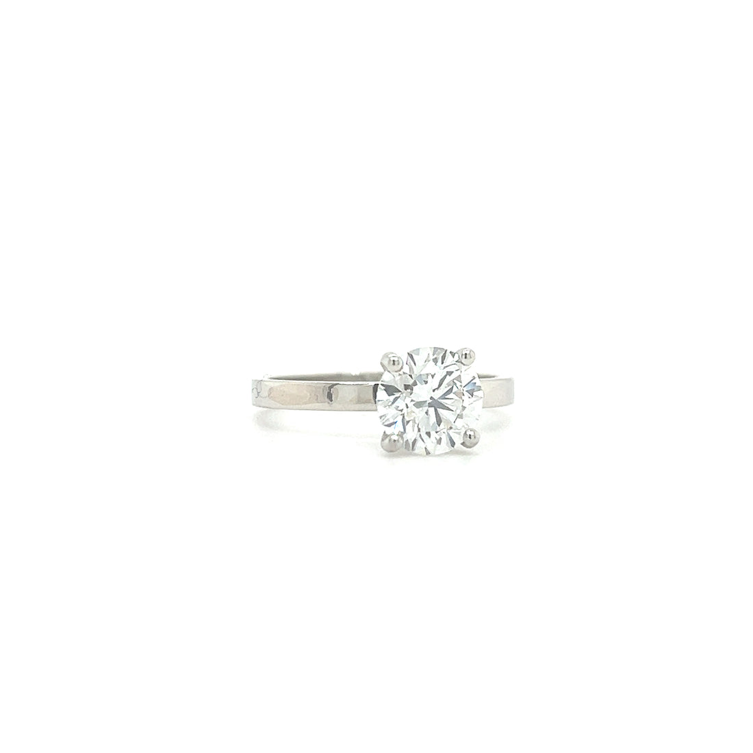 Platinum 1.50ct Brilliant Cut Lab Grown Diamond Solitaire Ring